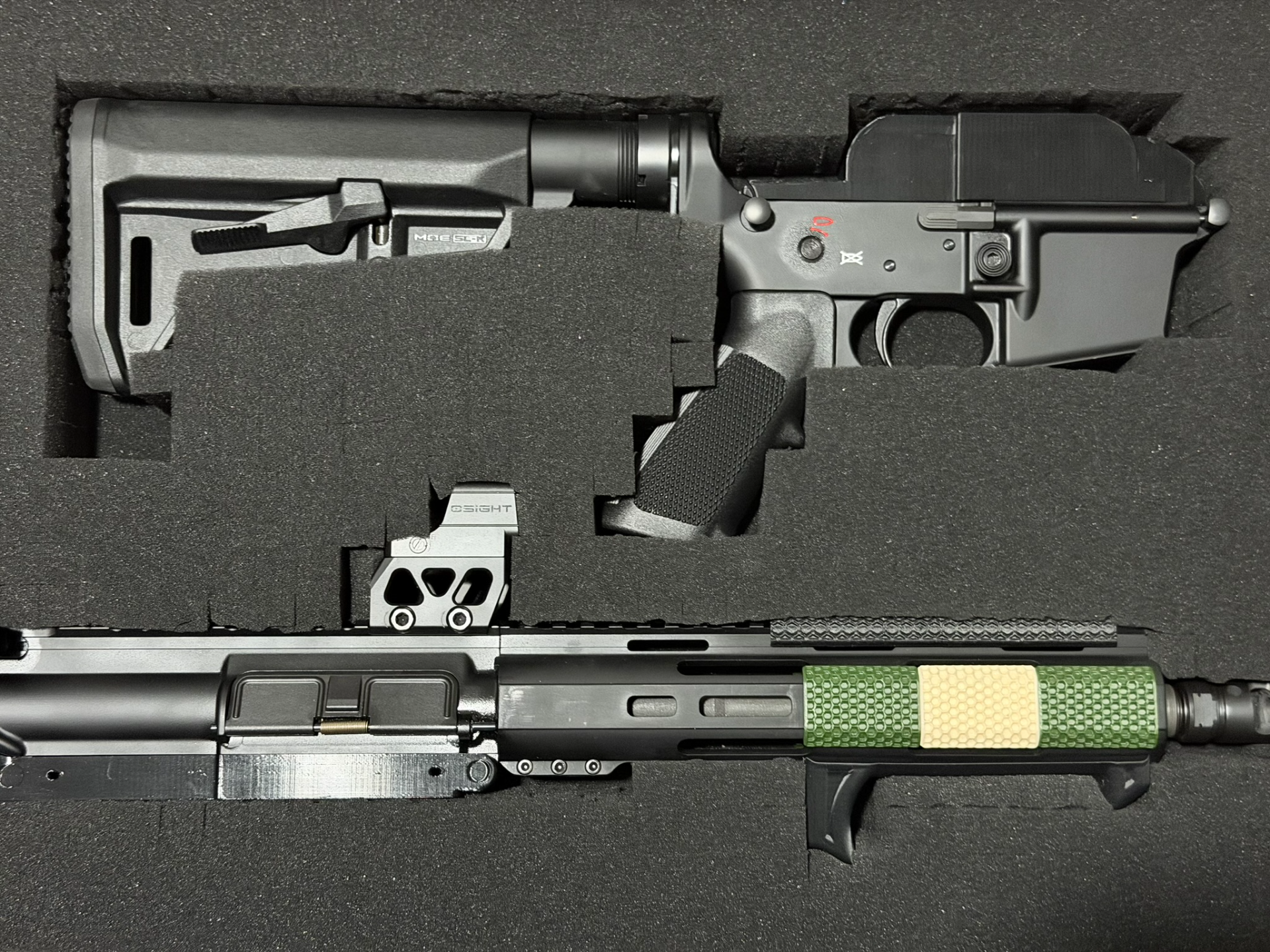 AR15 UPPER Receiver Cover (TPU) .223 and 9mm PCCs