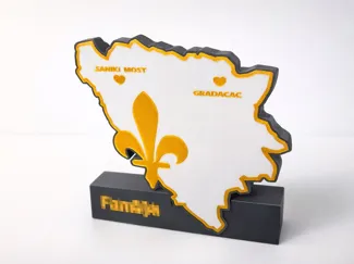 Bosna Lampe, Bosnien , Cazin