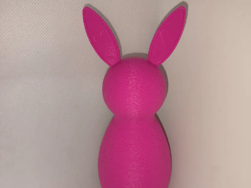 Flauschiger Herz Hase