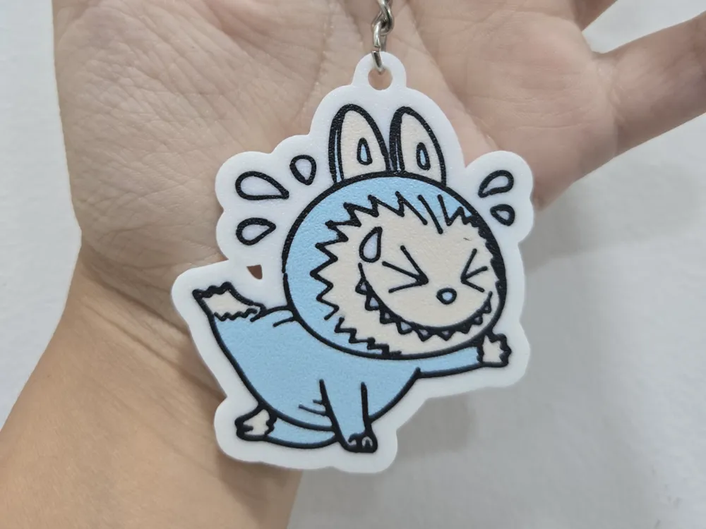 Keychain labubu by kriativu 3D MakerWorld: Download Free 3D Models