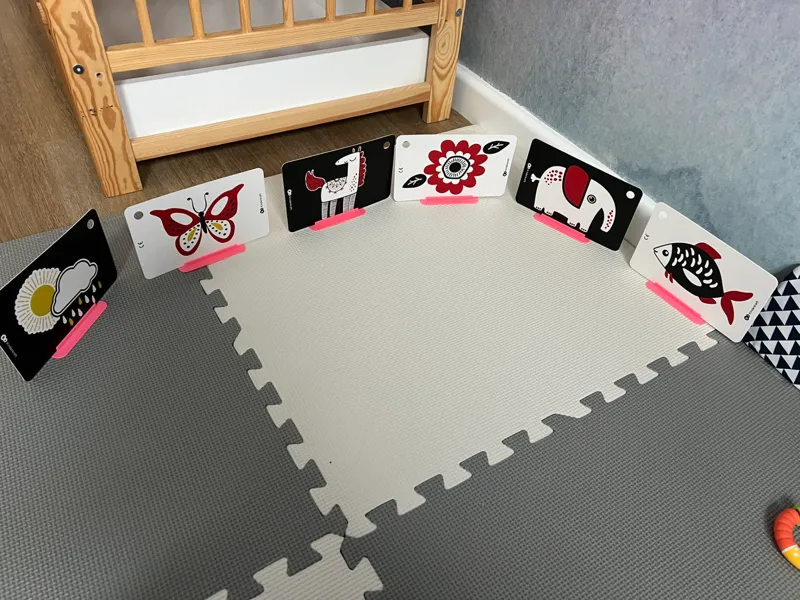 Baby Contrast Cards Stand