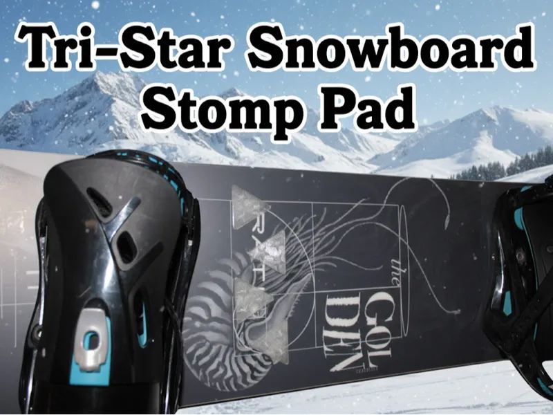 Tri-Star Snowboard Stomp Pad