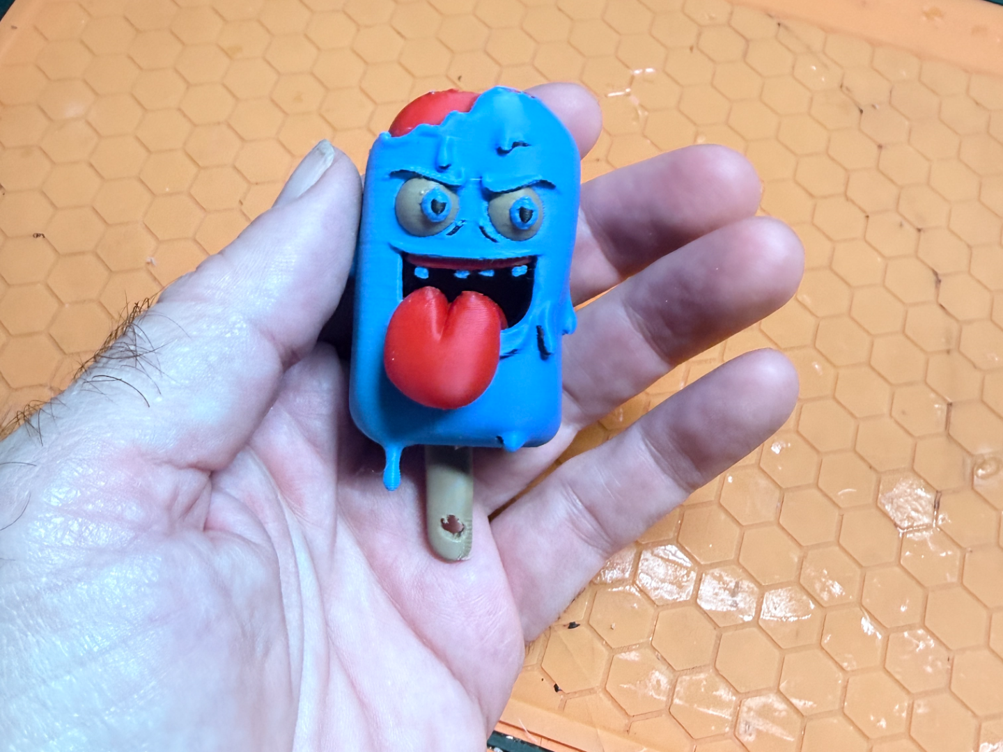 Miniatura 1 do modelo 3D Melted Mischief Popsicle Model