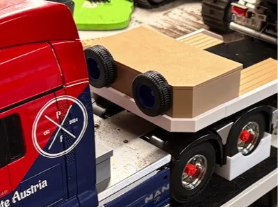 Electronics box for low loader