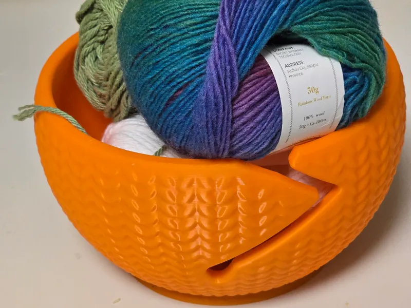 Knit Texture Yarn Bowl