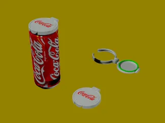 Tappo per lattina bibita da 330 ml con guarnizione