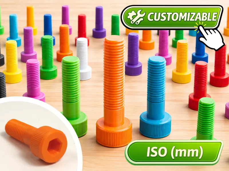 Parametric ISO Metric Bolt Knurler Head
