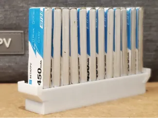 1S 450mah batteries Organizer/Carrier x12 pieces.
