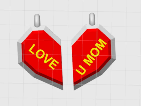 magnetic heart for mother day
