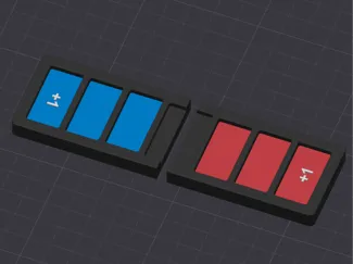 Star Wars Deckbuilding Game Magnetic Force Tracker
