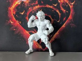 Baki Hanma – Printable Anime Figure