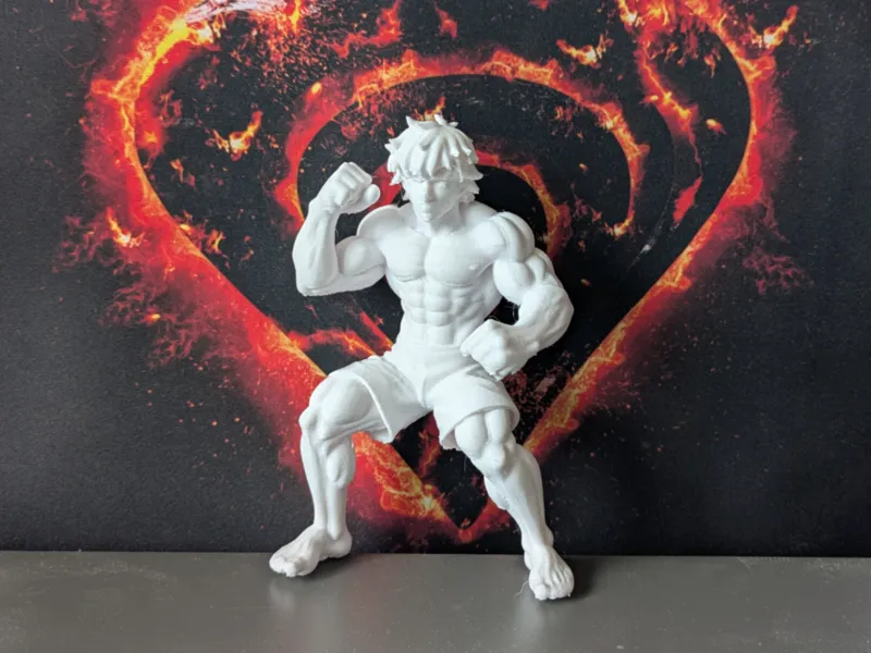 Baki Hanma – Printable Anime Figure
