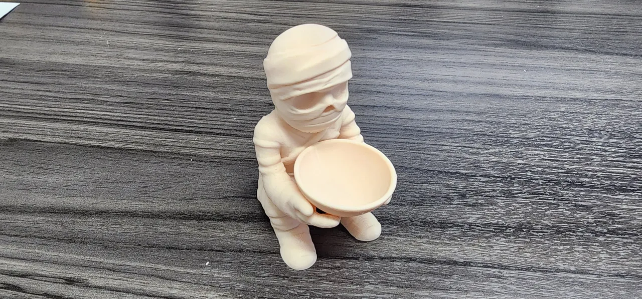 Halloween Mummy Candy Earring Dish Trick or Treat view 2