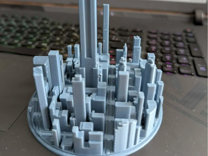 Mini city Empire State Building New York