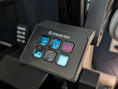 Streamdeck Mini Aluminum 4040 Mount 