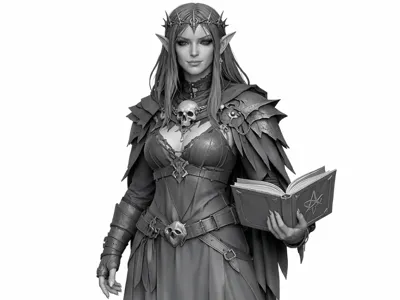 Wenirien - Elven Warlock
