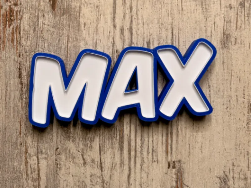 Max - LED Namenlampe - 4 Versionen