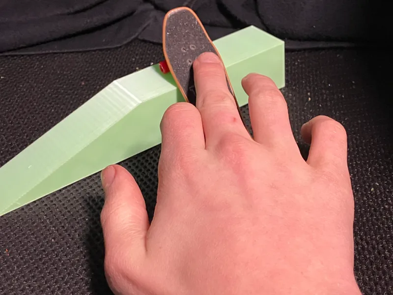 smooth teck deck ramp