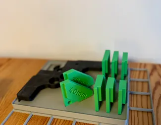 Gridfinity 4x5 - Corner Jig insert