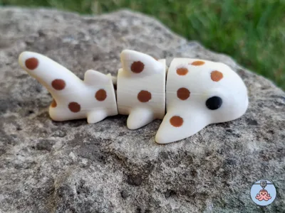 Flexi Zebra Shark – Articulated 3D Print