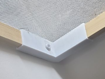 Adjustable Mosquito Screen Frame for Roof Windows