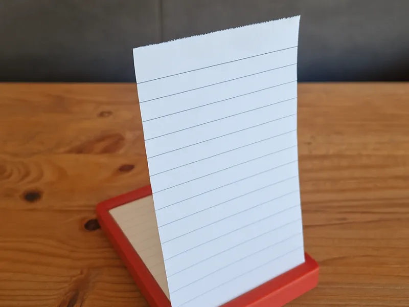 Magnetic Square - Note Card