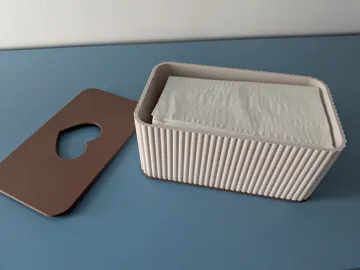 Caja o estuche: Japandi Tissue Boxes with Snap-On Parts — vista de referencia 5