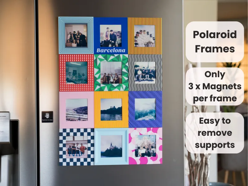 Polaroid Magnetic Frames - MagSnap for Polaroid 