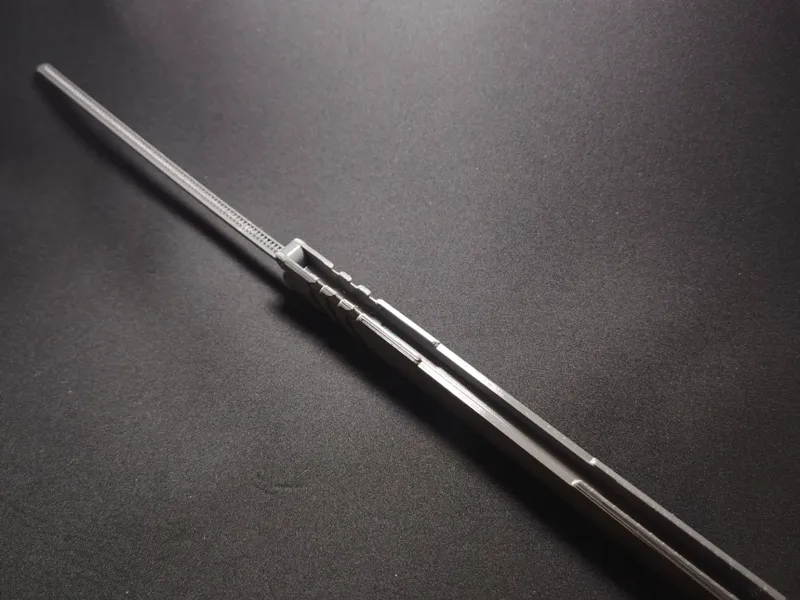 Butterfly knife ripcord 