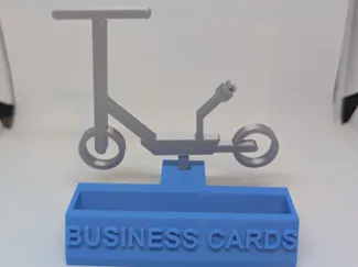E-Scooter Businesscard Holder
