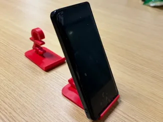 Dollar Sign Phone Stand - No Supports Required