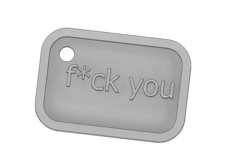 hate keychain