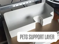 PETG support interface layer
