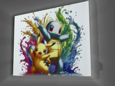 Pokemon pikachu & Schiggy