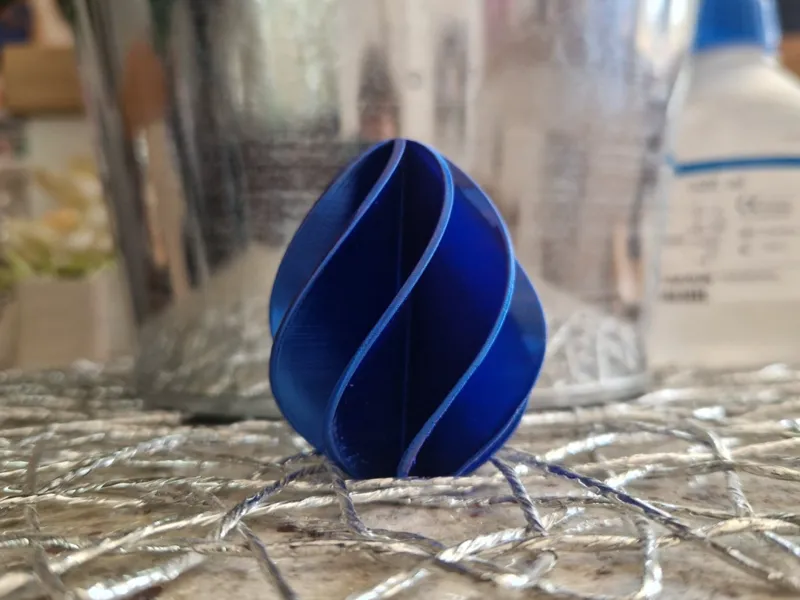 Twisted Easter Egg Decoration