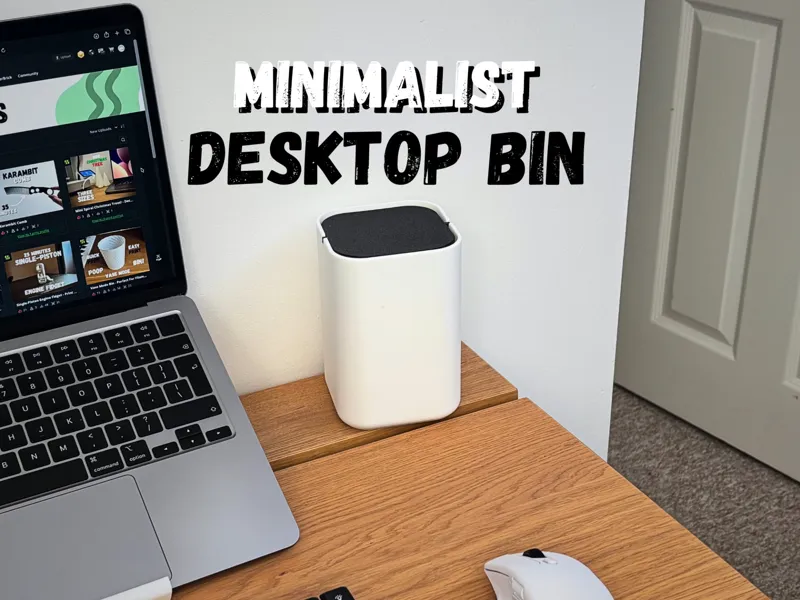 Minimalist Desktop Bin (No AMS)