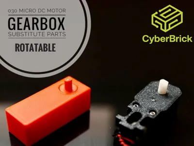 CyberBrick Micro DC Motor Gearbox Substitute parts