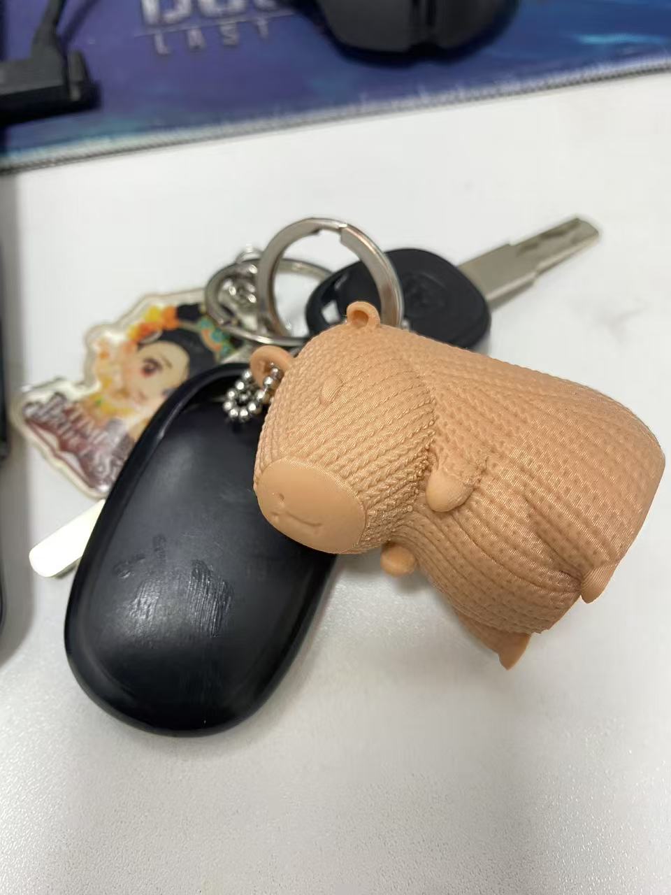 Miniatura 2 do modelo 3D 呆萌可爱卡皮巴拉--针织版