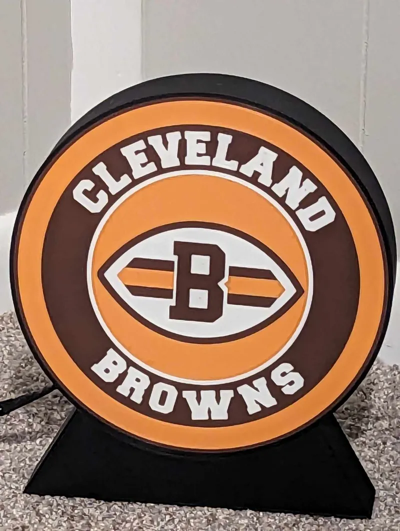 Cleveland Browns Logo Lightbox