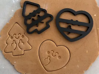Cookie cutter F** christmas