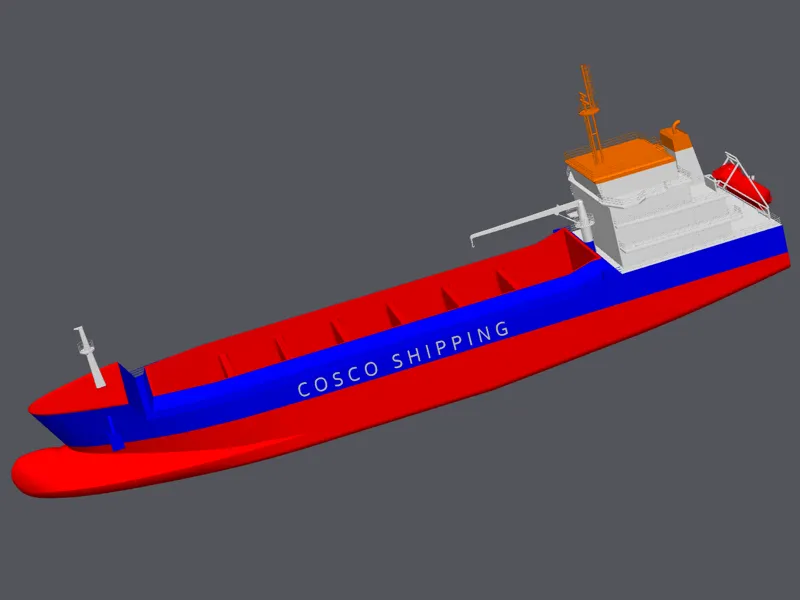 散货船 cosco 远洋船