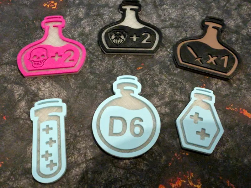 Potion and Scroll Token - Heroquest