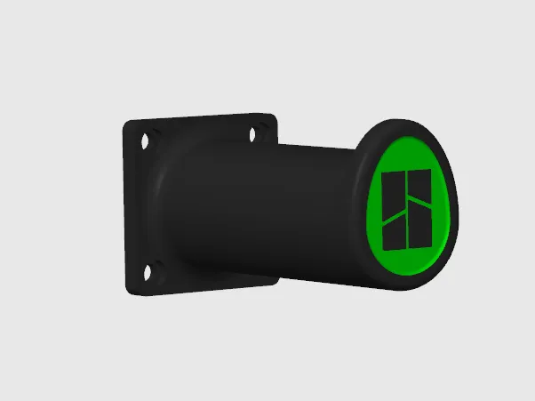 Wallmounted Spoolholder Bambustyle