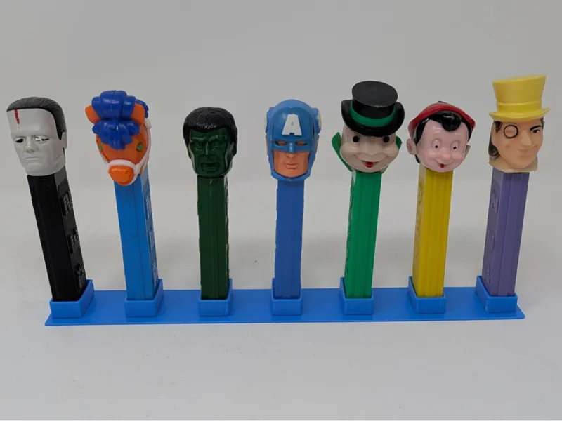 PEZ Dispenser Stands - various types