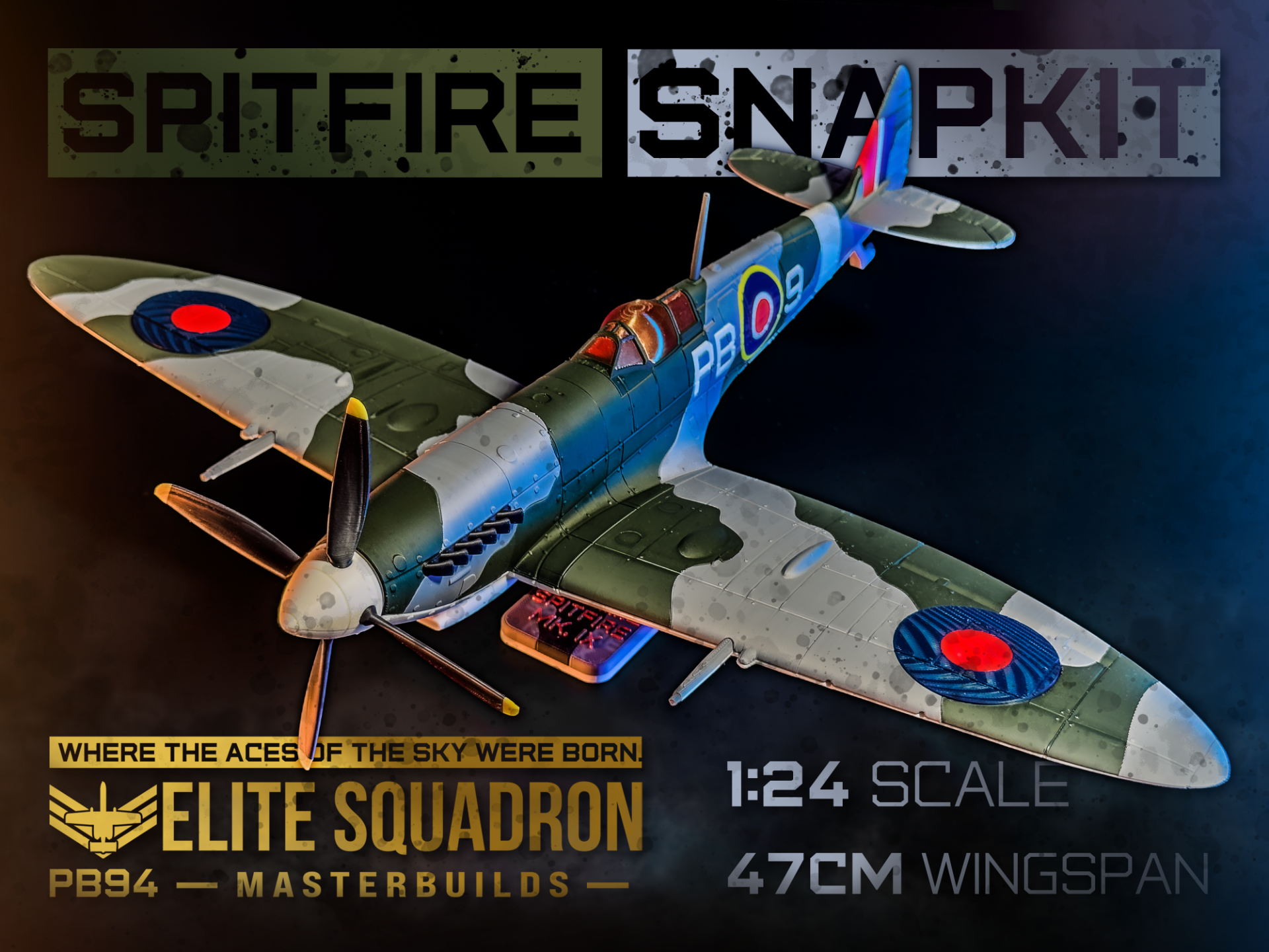 Spitfire MK.IX kit - Elite Squadron - MasterBuilds
