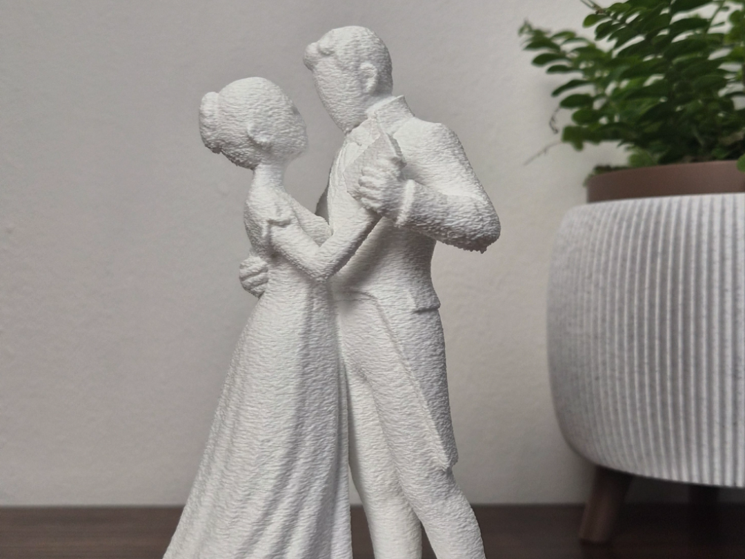 Bridgerton Inspired The Silver Encounter statue