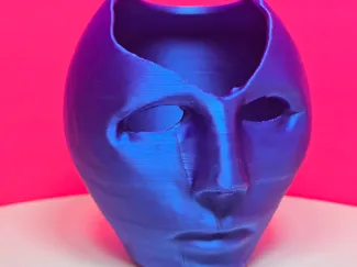 Alien Head Vase/Pen Holder