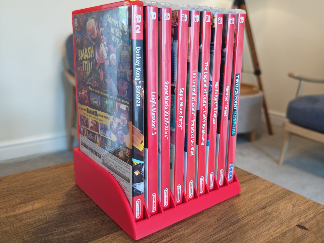 Nintendo Switch Game Holder - 5 Layouts
