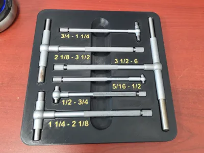 Telescoping Bore Gauge Tray