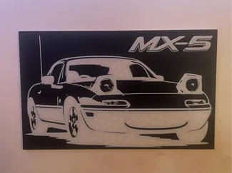 Mazda MX-5 (NA) Wall Art Plaque Décor 